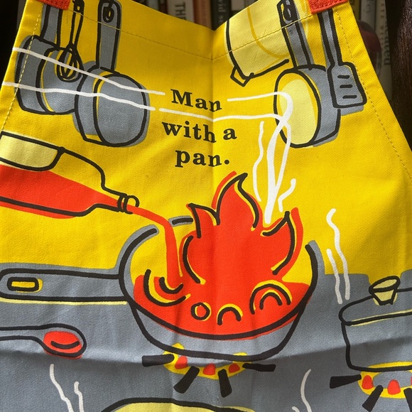 Blue Q Yellow and Gray Kitchen Linens Apron - Picture 2 of 3